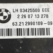 Стоп / Фонарь задний BMW X1 E84 рестайлинг (2012—2015) BMW X1 оригинальный номер 63 21 2 990 109