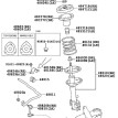 Стойка передняя Toyota Caldina 1993 Toyota Caldina 
