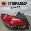 Фонарь задний наружный левый Renault Megane III 2009-2016 Renault 16 оригинальный номер 043858