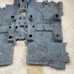 Шумоизоляция пола передняя Toyota Highlander IV (U70)  оригинальный номер 58563-0E040