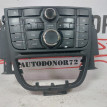 Блок управления магнитолой Opel Astra J Opel Astra оригинальный номер 13360091
