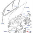 Стеклоподъемник передней левой двери Ford C-MAX Ford C-MAX 