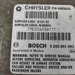 Блок SRS Chrysler Voyager 3 GS 0285001093 Chrysler 200 оригинальный номер 0285001093