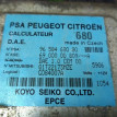 Блок управления рулевой рейкой Citroen C3 FC Citroen C3 оригинальный номер 9658468080