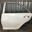 Дверь задняя левая белая Toyota Camry VII (XV50) оригинальный номер 67004-33210