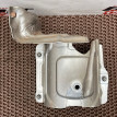 Термоэкран турбины BMW X1 оригинальный номер 11 65 8 648 679, 11 65 8 648 679, 11658648679, 8648679, 11 65 7 606 648, 11657606648, 7606648