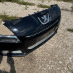 Бампер передний Peugeot 5008 2013 в сборе чёрный Peugeot 5008 оригинальный номер 9672543080