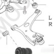 Рычаг передний нижний Chery Tiggo T11 Chery Tiggo (T11) 