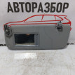 Козырек солнцезащитный левый Hyundai Solaris Hyundai Solaris оригинальный номер 852101R0008M