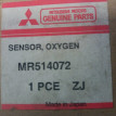 Датчик кислородный/Lambdasonde Митцубиси Каризма Mitsubishi Carisma оригинальный номер MR514072