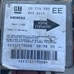 Блок управления AIR BAG Opel Vita B (1995—2000) Opel Vita оригинальный номер 09114585