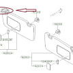 Заглушка солнечного козырька Subaru Outback 2007 92011PA000 BP9 Subaru Outback 