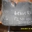 Брызговик Lexus RX III (2008—2012) Lexus RX оригинальный номер PZ321-48104