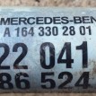 ШРУС привод FR 430 Mercedes-Benz M-klasse II (W164)  оригинальный номер A1643302801 A1643302101 A 164 330 28 01 A 164 330 21 01