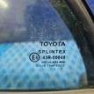 Стекло двери заднее левое Toyota Avensis T250 Toyota Avensis оригинальный номер 6818905030