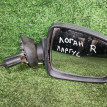 Зеркало правое Renault Logan Sandero Largus ВАЗ (Lada) Largus оригинальный номер 024363