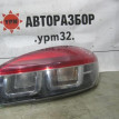 Фонарь задний наружный правый Renault Megane III 2009-2016 Renault 16 оригинальный номер 265500008R