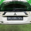 Крышка багажника Mitsubishi Outlander 2015-2021 5801B348 Mitsubishi Outlander 