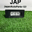 Фонарь подсветки номера задний Audi A6 2012 Audi A6 
