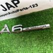 Шильдик Audi A6 2012 Audi A6 