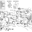 Блок предохранителей 2C25 2.0 Toyota Caldina 1993 Toyota Caldina 