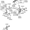 Ручка наружная двери Mitsubishi Galant 8 Mitsubishi Galant 