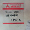 Фильтр салона Митцубиси Паджеро 3 mitsubishi pajer Mitsubishi i оригинальный номер MZ310954