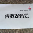 Шильдики Самурай samurai Label Samurai Mitsubishi i оригинальный номер 7415A401