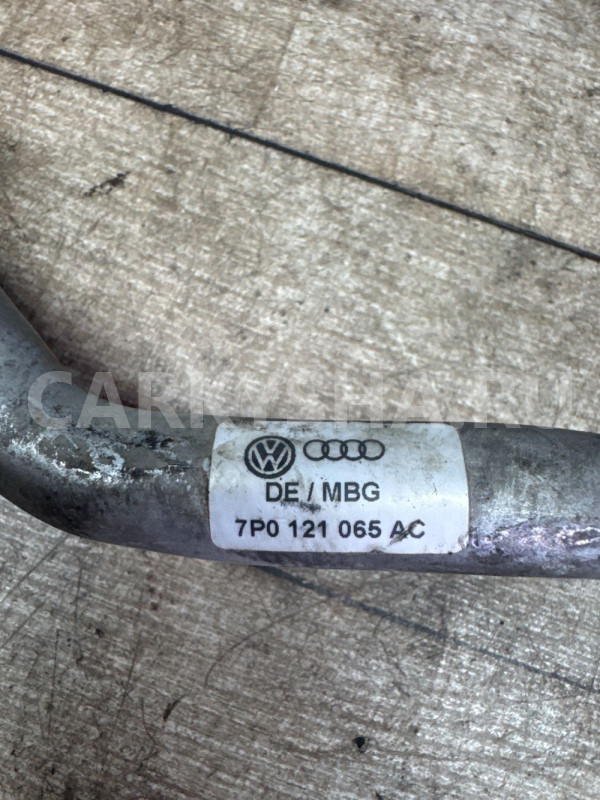 Трубка системы охлаждения акпп Touareg NF Cayenne Volkswagen Touareg оригинальный номер 7p0121065ac