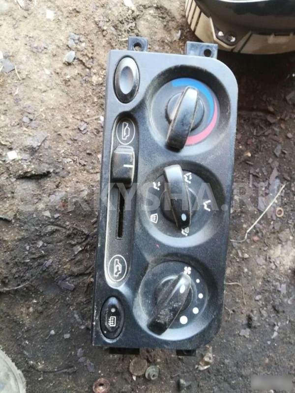 Блок управления отопителем Daewoo Matiz I рестайлинг (2000—2015) Daewoo Matiz 