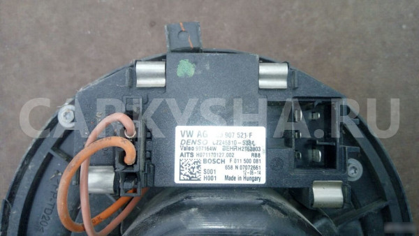 Резистор печки Фольксваген Тигуан VW Tiguan Audi 200 оригинальный номер 1K1820015C 3C0907521F