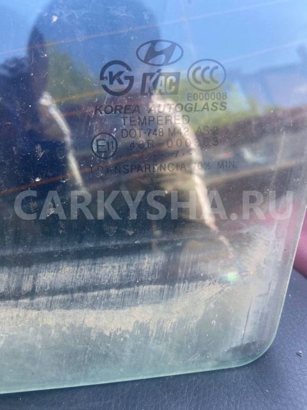 Стекло двери передней левой Hyundai Sonata V рестайлинг (2007—2010) Hyundai Sonata оригинальный номер 824113K000