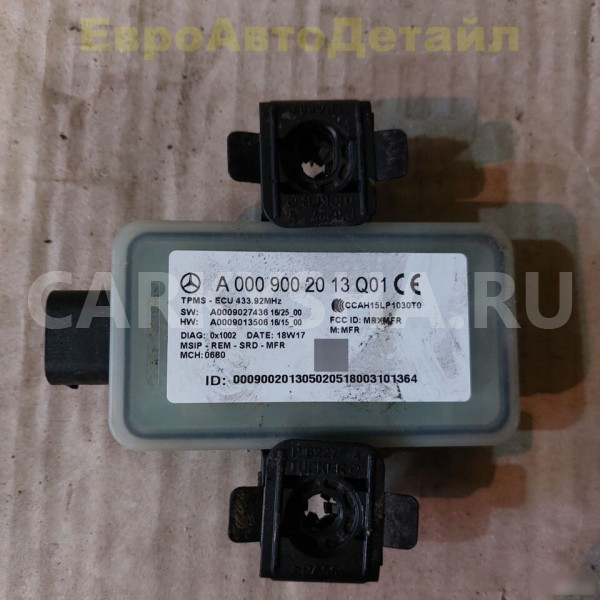Блок контроля давления в шинах Mercedes W213 C257 Mercedes-Benz AMG GT оригинальный номер A0009002013