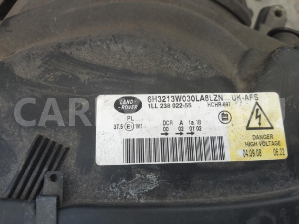 Фара Land Rover Range Rover оригинальный номер XBC502290LZN
