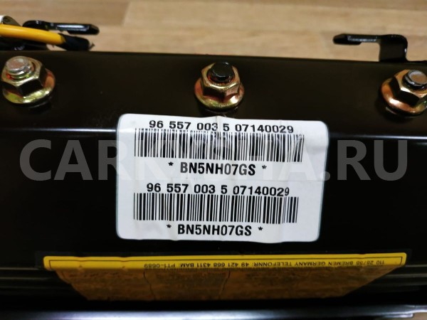 Подушка безопасности в торпедо Chevrolet Lacetti 