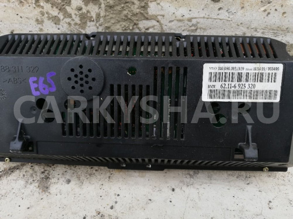 Панель приборов BMW 7 серия E65/E66 (2001—2005) BMW 7er оригинальный номер 62116925320