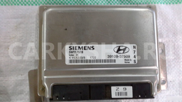 Блок управления двигателем G6BA Hyundai Santa Fe Hyundai Santa Fe оригинальный номер 5WY1757C 3910937509