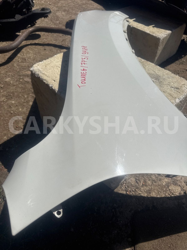 Крыло правое volkswagen touareg nf Белое, оригинал Volkswagen Touareg оригинальный номер 7P6821106e