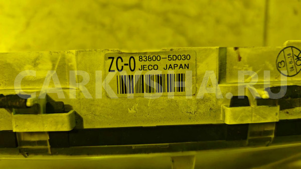 Спидометр Toyota Vitz оригинальный номер 838005D030