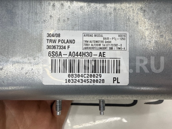 Подушка безопасности пассажира Ford Fusion JU 1.6 Ford Fusion 