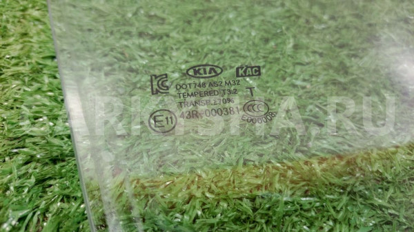 Стекло двери передней правой Kia Soul II (2013—2016) Kia Soul оригинальный номер 82420B2010
