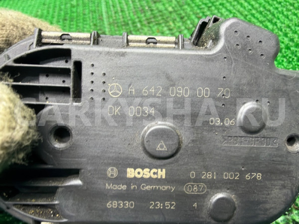 Дроссельная заслонка Jeep Grand Cherokee 2004-2010 A6420900070 642.980 Jeep Cherokee 