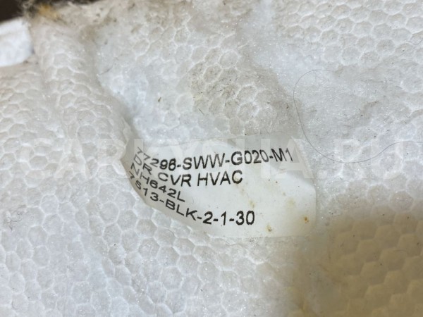 Накладка консоли нижняя левая Honda CR-V 3 RE Honda CR-V оригинальный номер 77296SWWG02ZA