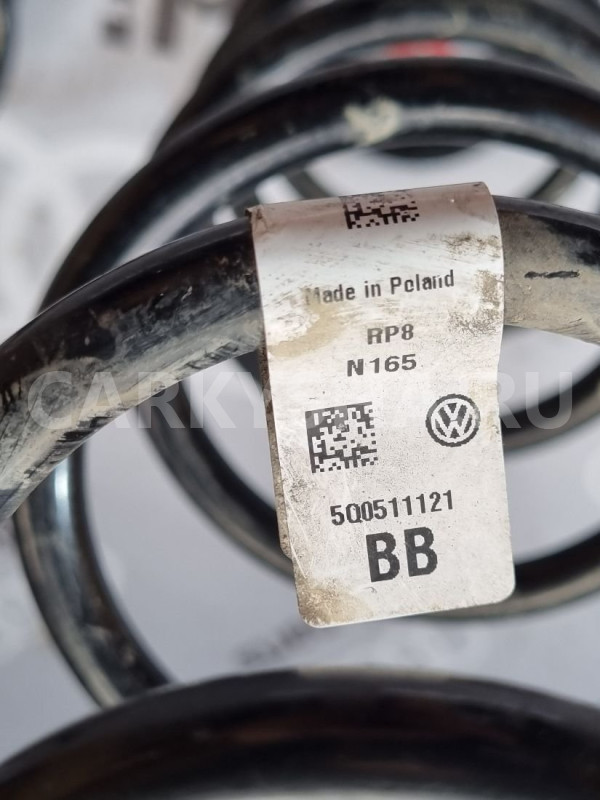 Пружина задняя Audi A3 8Y (2020—2026) Audi A3 оригинальный номер 5Q0511121BB