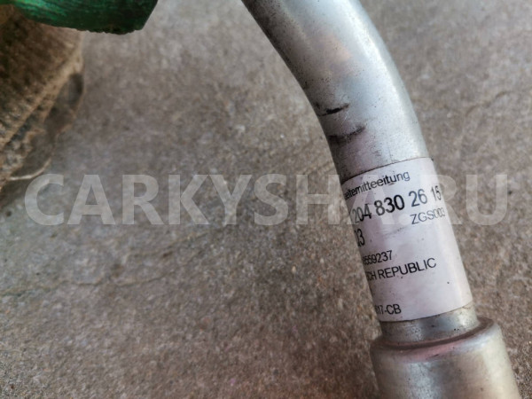 Трубка кондиционера A2048302615 Mercedes-Benz C-Class 2008 W204 271.950 Mercedes-Benz C-klasse оригинальный номер A2048302615