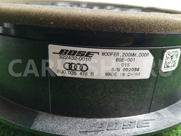 Динамик передний Audi Q3 2012 Audi Q3 