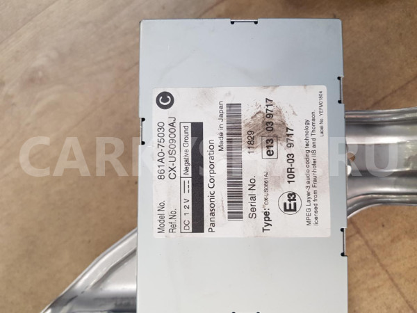 Электронный блок Lexus HS оригинальный номер 861A075030