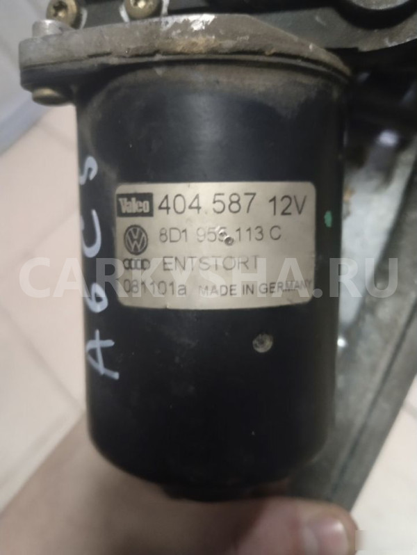 Мотор стеклоочистителя Audi A6 C5 8D1955113C Audi 200 оригинальный номер 8D1955113C