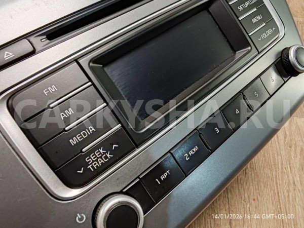 Магнитола Kia Rio 2016 961704Y000ASQ СЕДАН G4FA Kia Rio 