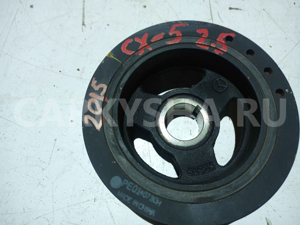Шкив коленвала Mazda CX-5 I (2011—2015) Mazda 2 оригинальный номер PE0111400A
